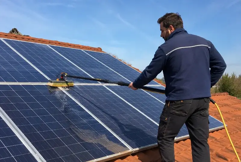 Nettoyage et entretien de panneaux solaires à Ranchal