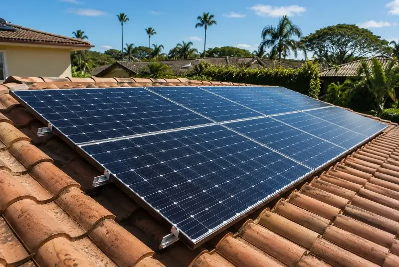 Installation de panneaux solaires à Ranchal